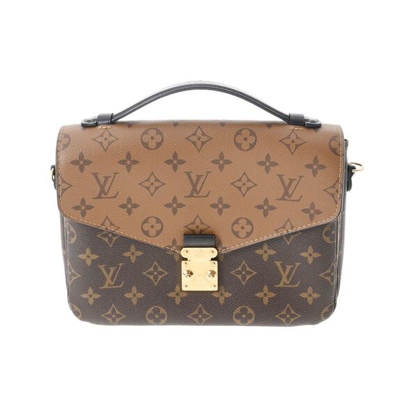 Louis Vuitton Monogram Pochette Metis MM 2way Canvas Handbag - Picture 1 of 12